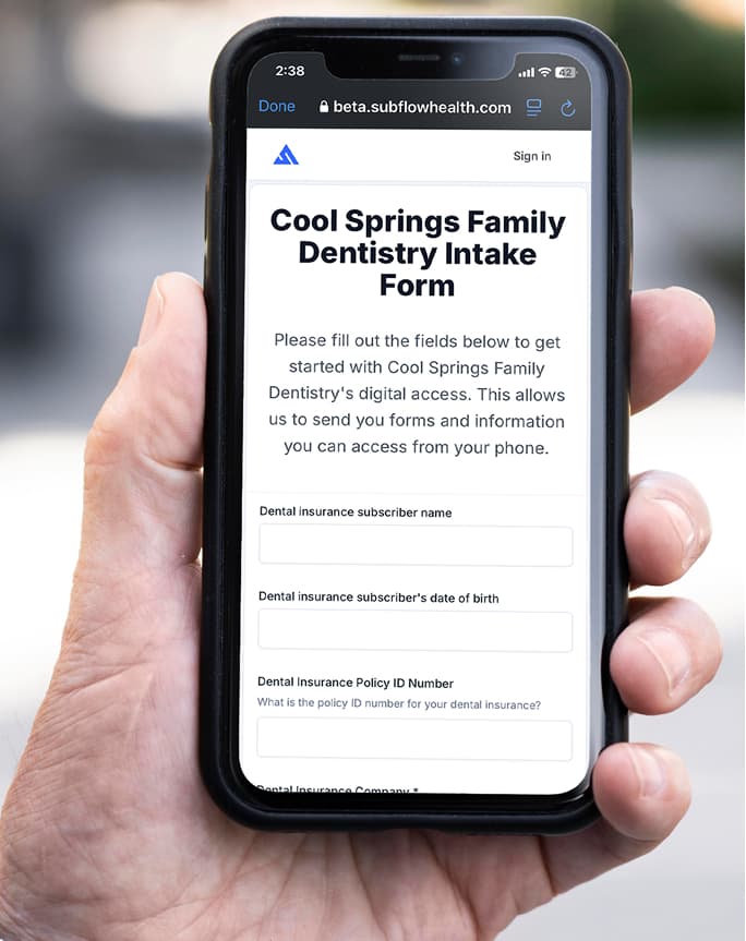 Cool Springs Family Dentistry case study
